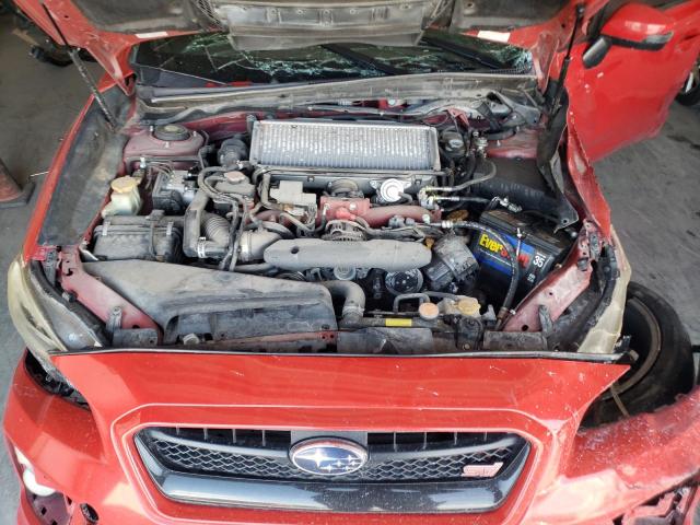 JF1VA2V66G9812569 - 2016 SUBARU WRX STI RED photo 11