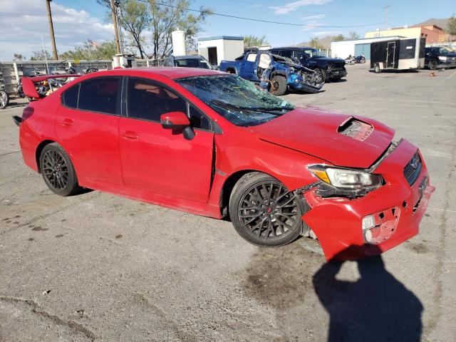 JF1VA2V66G9812569 - 2016 SUBARU WRX STI RED photo 4