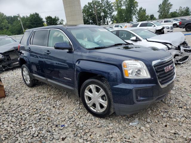 2GKFLSEK3H6333369 - 2017 GMC TERRAIN SLE BLUE photo 4