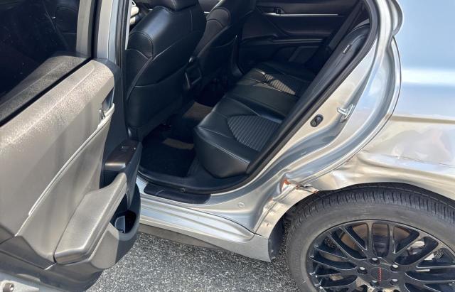 4T1G11AK9RU883163 - 2024 TOYOTA CAMRY SE NIGHT SHADE SILVER photo 12