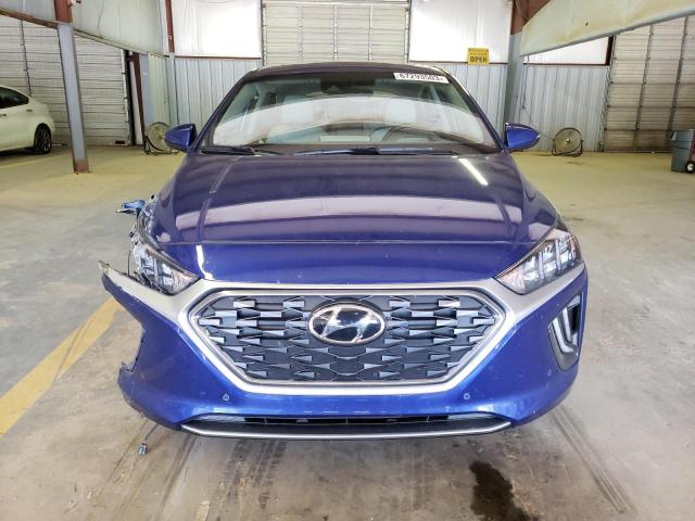 KMHCX5LD8MU258636 - 2021 HYUNDAI IONIQ LIMITED BLUE photo 5