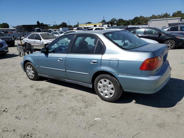 2HGEJ661XYH600040 - 2000 HONDA CIVIC BASE Mavi foto 2