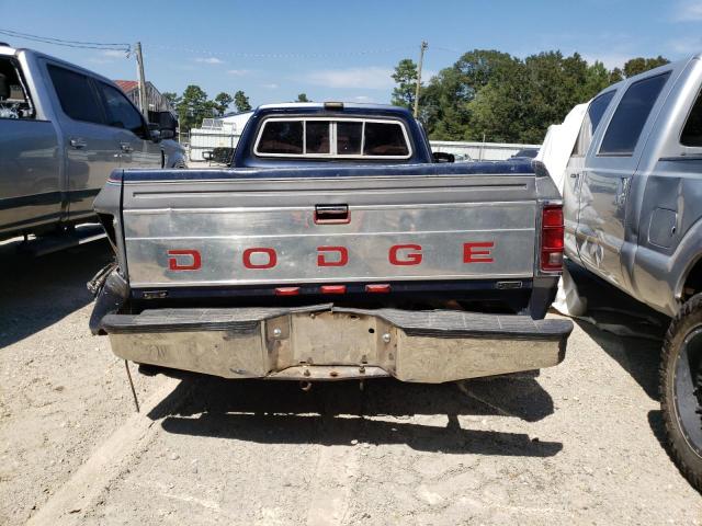 1B7ME3683LS618780 - 1990 DODGE D-SERIES D300 BLUE photo 6