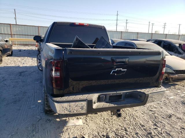 2GCEC13J871516046 - 2007 CHEVROLET SILVERADO C1500 CREW CAB BLACK photo 6