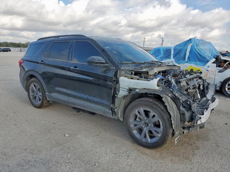 1FMSK7DH8NGC02350 - 2022 FORD EXPLORER XLT Siyah fotoğraf 4