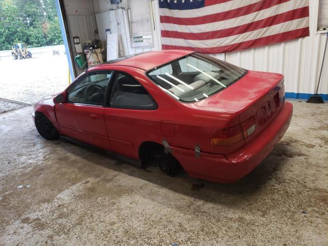 1HGEJ8140WL102457 - 1998 HONDA CIVIC EX RED photo 2