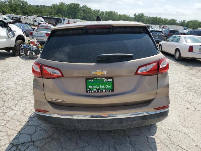 2GNAXHEV2J6178818 - 2018 CHEVROLET EQUINOX LS TAN photo 6
