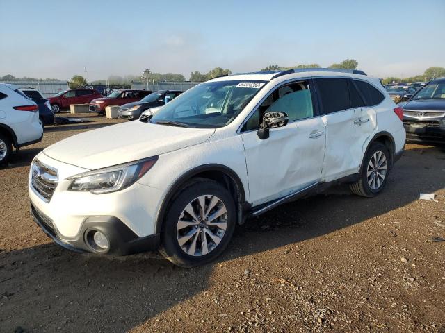 4S4BSETC1K3255517 - 2019 SUBARU OUTBACK TOURING WHITE photo 1