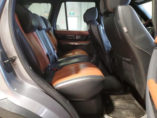 SALSP2E43DA776613 - 2013 LAND ROVER RANGE ROVE AUTOBIOGRAPHY SILVER photo 11