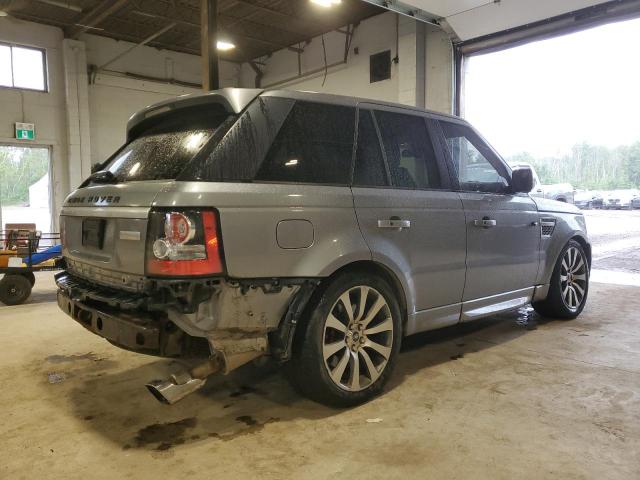 SALSP2E43DA776613 - 2013 LAND ROVER RANGE ROVE AUTOBIOGRAPHY SILVER photo 3