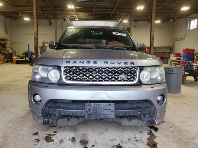 SALSP2E43DA776613 - 2013 LAND ROVER RANGE ROVE AUTOBIOGRAPHY SILVER photo 5