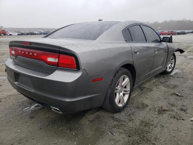 2B3CL3CG3BH606052 - 2011 DODGE CHARGER CHARCOAL photo 4