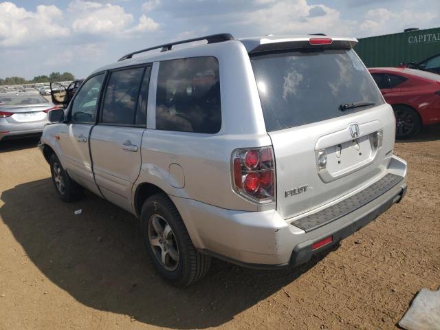 5FNYF18388B037963 - 2008 HONDA PILOT SE SILVER photo 2