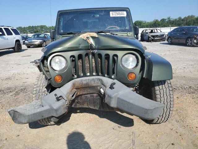 1J4FA54167L202044 - 2007 JEEP WRANGLER SAHARA GREEN photo 5