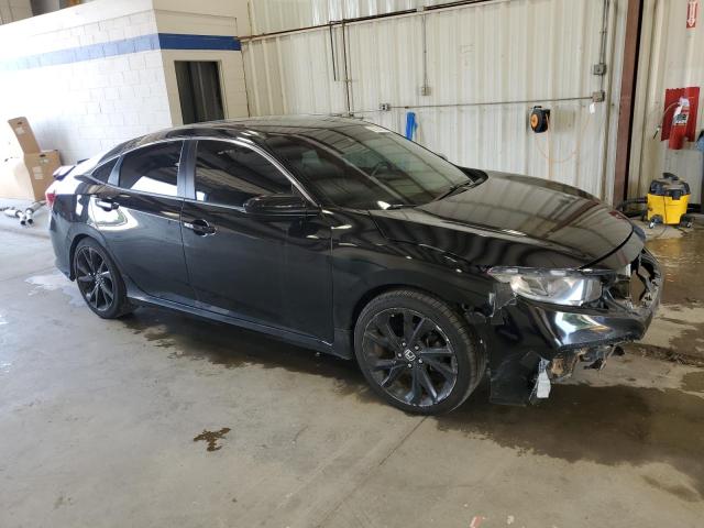 19XFC2F81KE003669 - 2019 HONDA CIVIC SPORT BLACK photo 4