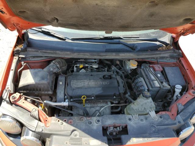 1G1JC5SH2D4102872 - 2013 CHEVROLET SONIC LT 橙色 照片 11