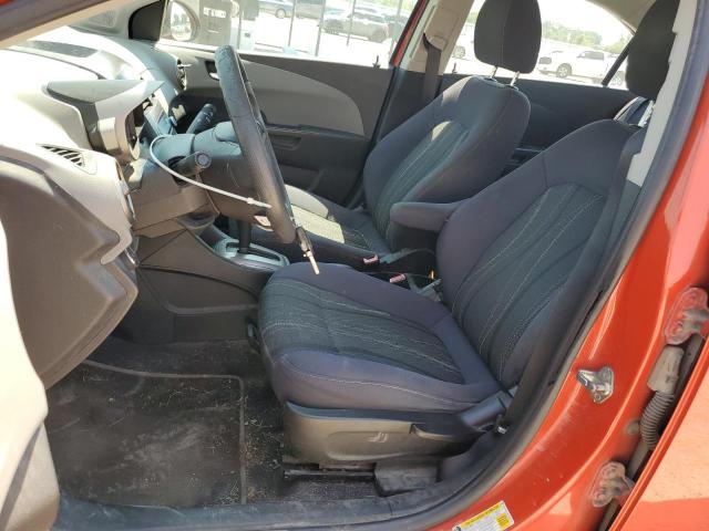 1G1JC5SH2D4102872 - 2013 CHEVROLET SONIC LT 橙色 照片 7