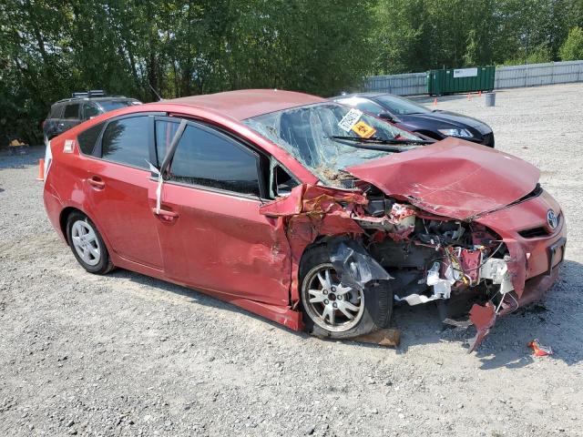 JTDKN3DU4A0172428 - 2010 TOYOTA PRIUS წითელი ფოტო 4