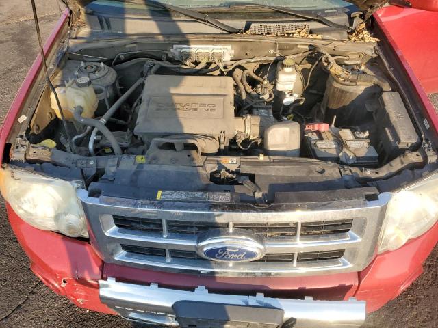 1FMCU9EG7BKA33947 - 2011 FORD ESCAPE LIMITED RED photo 11