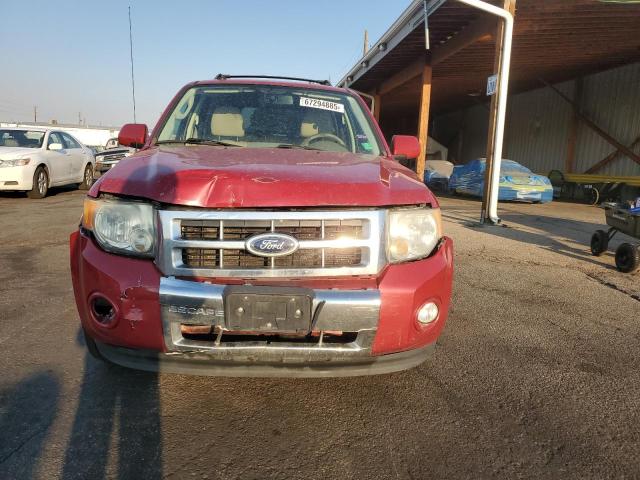 1FMCU9EG7BKA33947 - 2011 FORD ESCAPE LIMITED RED photo 5