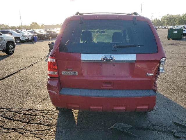 1FMCU9EG7BKA33947 - 2011 FORD ESCAPE LIMITED RED photo 6