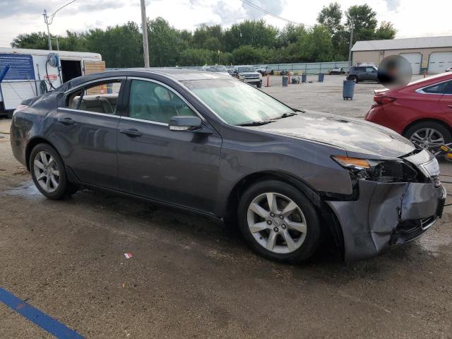 19UUA8F53CA020887 - 2012 ACURA TL GRAY photo 4