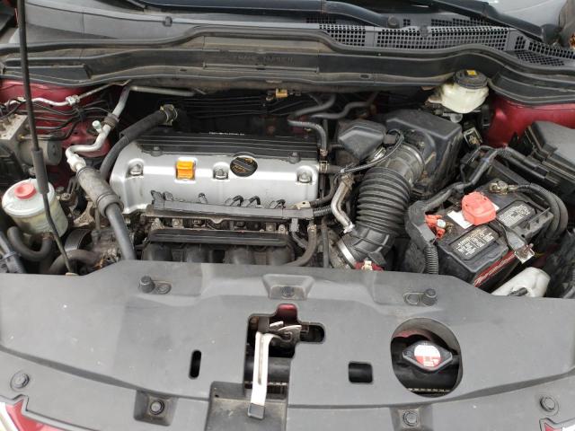 JHLRE4H53BC000160 - 2011 HONDA CR-V EX RED photo 11
