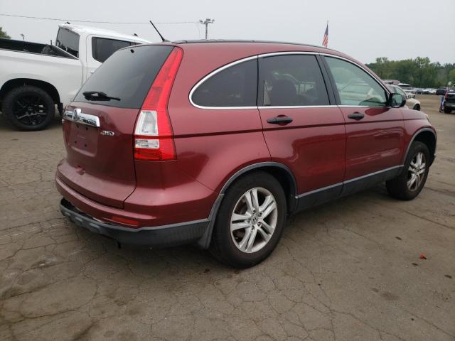 JHLRE4H53BC000160 - 2011 HONDA CR-V EX RED photo 3