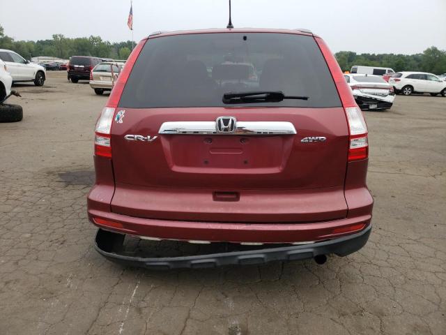 JHLRE4H53BC000160 - 2011 HONDA CR-V EX RED photo 6