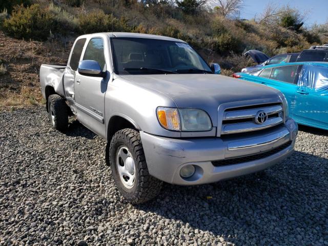 5TBBT44133S436958 - 2003 TOYOTA TUNDRA ACCESS CAB SR5 SILVER photo 4