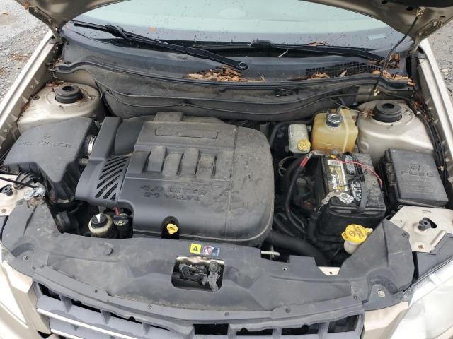 2A8GM68X18R636198 - 2008 CHRYSLER PACIFICA TOURING GOLD photo 11