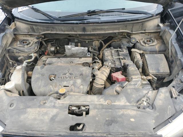 JA4AP3AUXCZ002447 - 2012 MITSUBISHI OUTLANDER SPORT ES BLACK photo 11