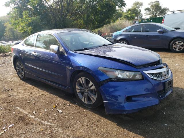 1HGCS2B83BA001258 - 2011 HONDA ACCORD EXL BLUE photo 4