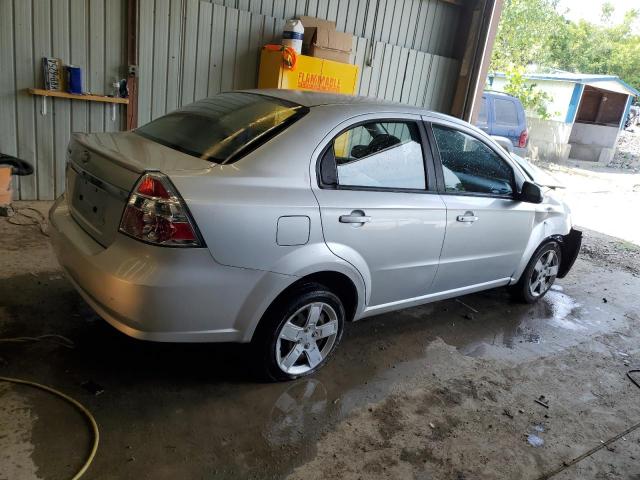 KL1TG5DE4BB191187 - 2011 CHEVROLET AVEO LT SILVER photo 3