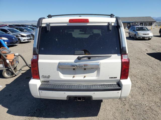 1J8HG58287C617052 - 2007 JEEP COMMANDER LIMITED WHITE photo 6