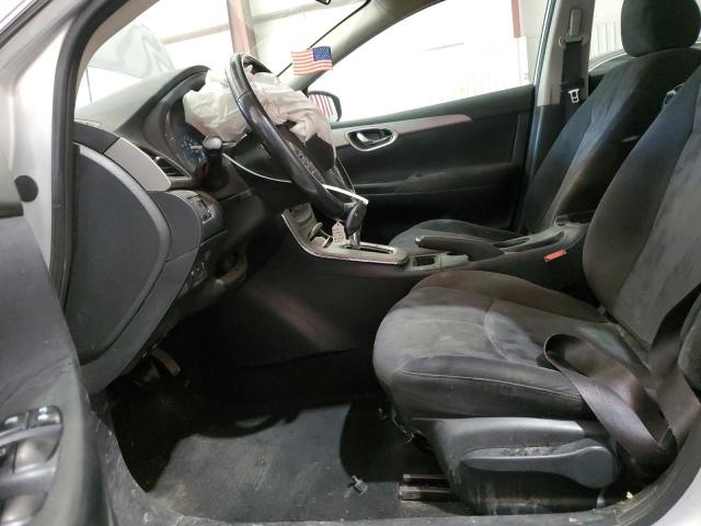 3N1AB7AP4DL687188 - 2013 NISSAN SENTRA S SILVER photo 7