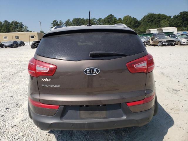 KNDPB3A27D7401360 - 2013 KIA SPORTAGE BASE BROWN photo 6