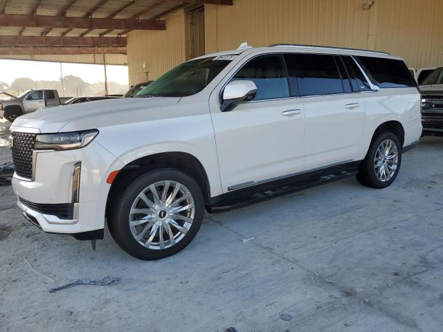 1GYS4JKL6NR174436 - 2022 CADILLAC ESCALADE ESV LUXURY WHITE photo 1