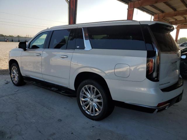 1GYS4JKL6NR174436 - 2022 CADILLAC ESCALADE ESV LUXURY WHITE photo 2
