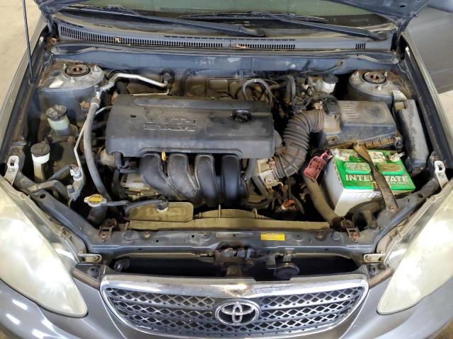 2T1BR32E27C748435 - 2007 TOYOTA COROLLA CE GRAY photo 11