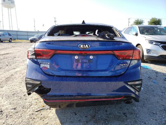 3KPF34AD1ME329510 - 2021 KIA FORTE GT LINE BLUE photo 6