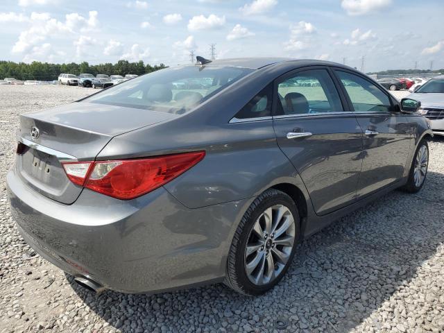 5NPEC4AC2DH505351 - 2013 HYUNDAI SONATA SE GRAY photo 3