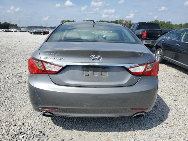 5NPEC4AC2DH505351 - 2013 HYUNDAI SONATA SE GRAY photo 6