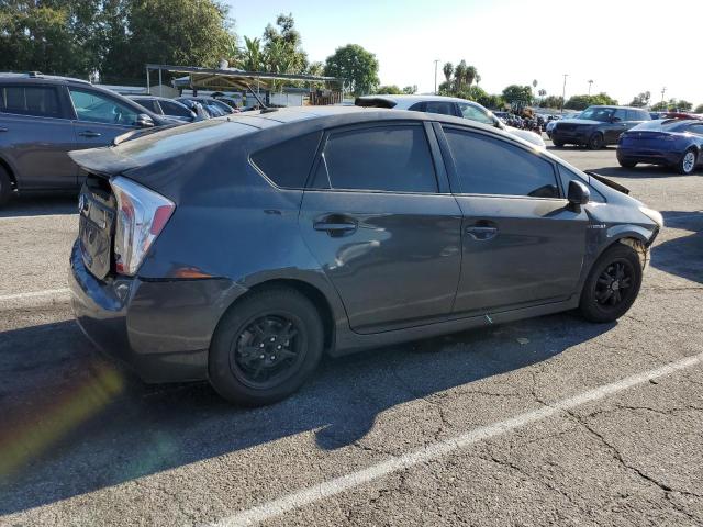 JTDKN3DU5C1603761 - 2012 TOYOTA PRIUS CHARCOAL photo 3