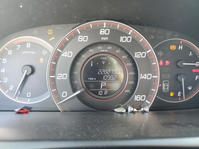 1HGCR2F58DA161764 - 2013 HONDA ACCORD SPORT BURGUNDY photo 9