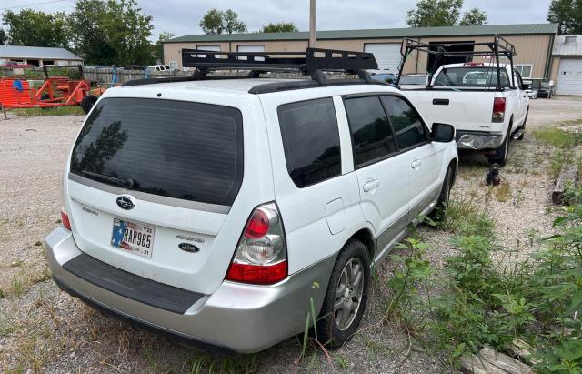 JF1SG67626H734155 - 2006 SUBARU FORESTER 2.5X LL BEAN WHITE photo 4