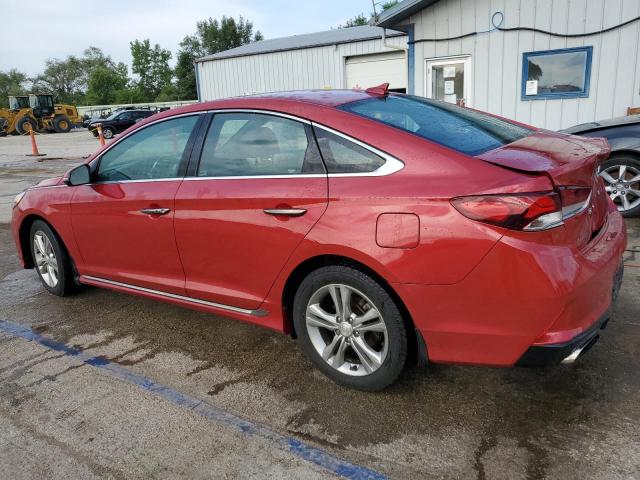5NPE34AF2JH723814 - 2018 HYUNDAI SONATA SPORT RED photo 2