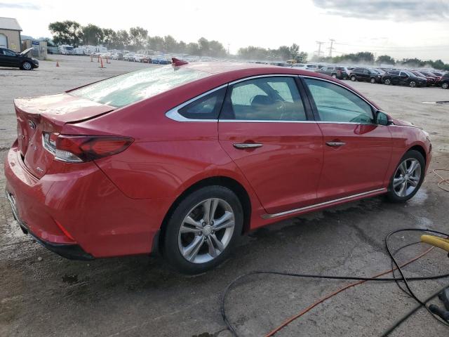 5NPE34AF2JH723814 - 2018 HYUNDAI SONATA SPORT RED photo 3