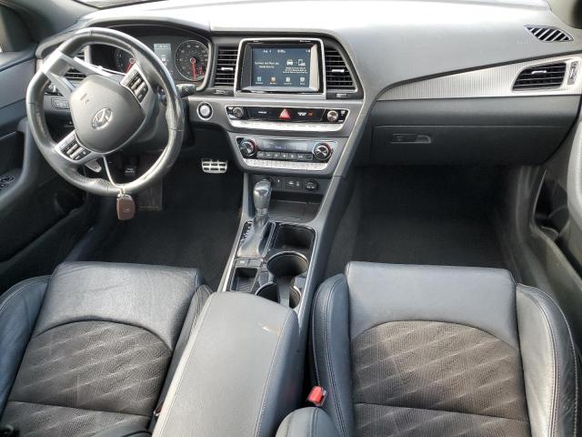 5NPE34AF2JH723814 - 2018 HYUNDAI SONATA SPORT RED photo 8