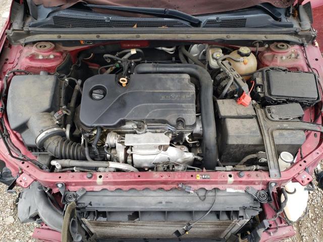1G1ZD5ST4JF273885 - 2018 CHEVROLET MALIBU LT RED photo 11